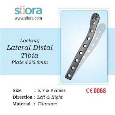 Locking Lateral Distal Tibia Plate 4.5/5.0 mm Profile Picture
