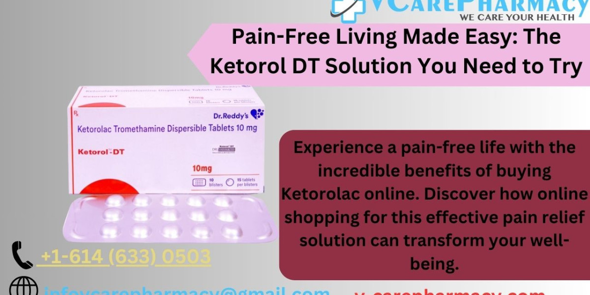 Pain-Free Days with Ketorol DT: Your New Best Friend