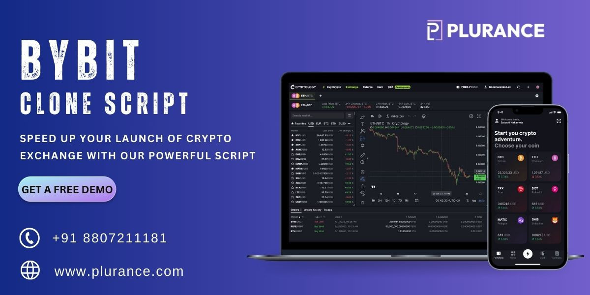 Launch your crypto exchange very easily with bybit clone script