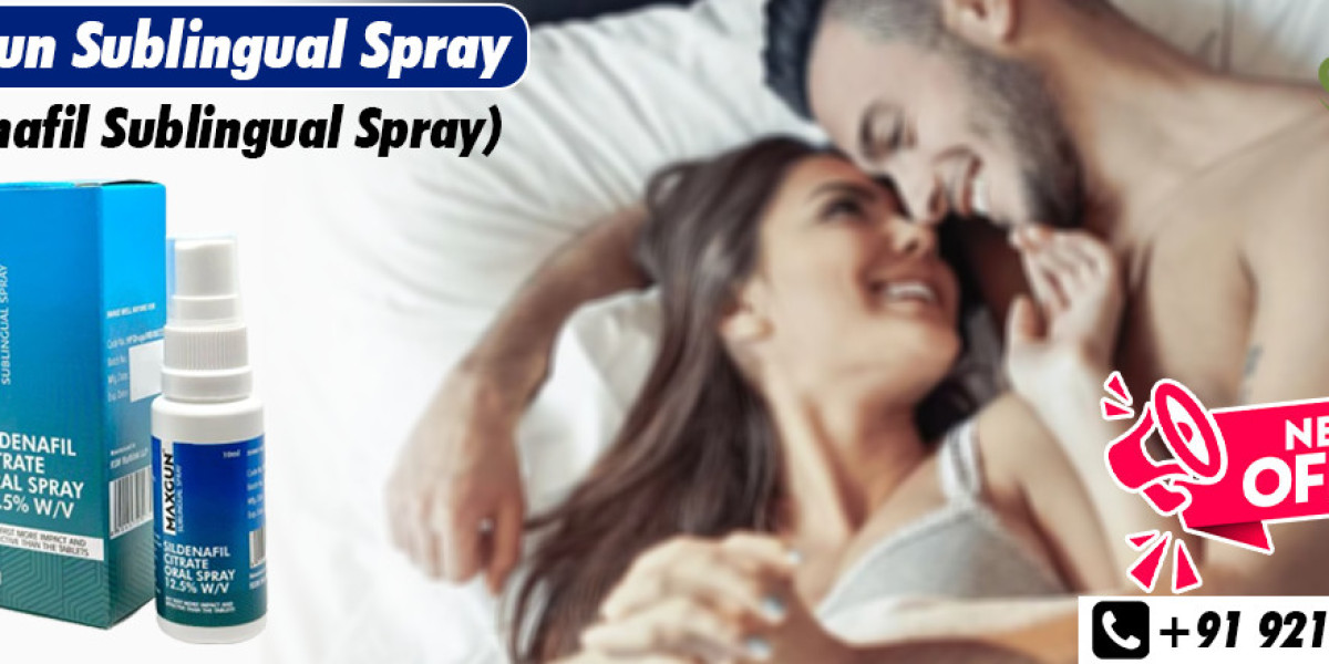 Maxgun Sublingual Spray : A Discreet Solution for Male Vitality