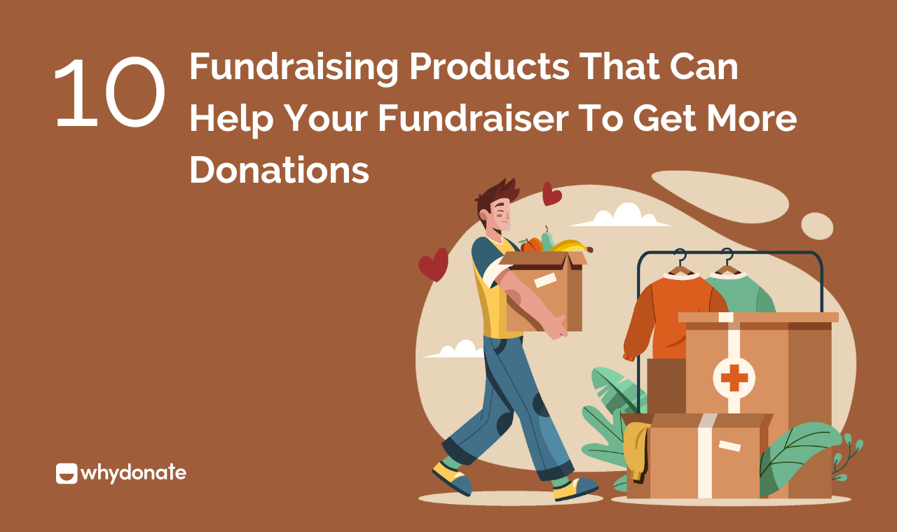 10 Unique Fundraising Products To Get More Donations