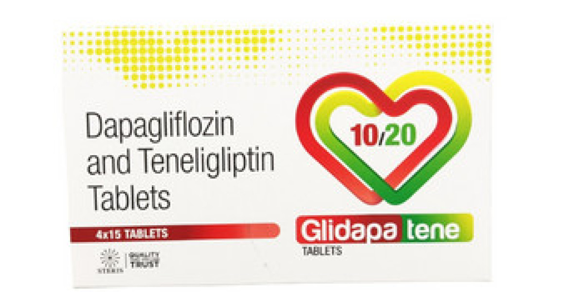 Dapagliflozin (10mg) and Teneligliptin (20mg)- GLIDAPA TENE 10/20mg tablet upto 30% off by Sterispharma.