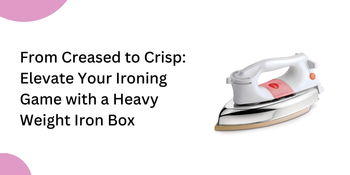 Heavy Weight Iron Press: A Must-Have Appliance for Effortless Ironing