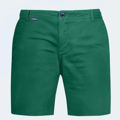 Versatile Green Stretch Cotton Shorts for Men - Perfect for Every Occasion Profile Picture