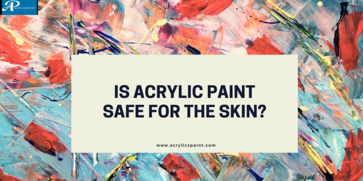 Is Acrylic paint safe for skin?