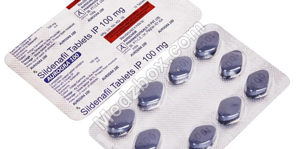 Aurogra 100 Mg Tablets | Overviews | Works | Free Shipping - Medzbox