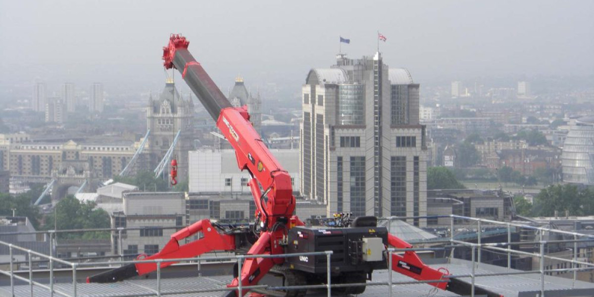 The Versatility and Efficiency of UNIC Spider Cranes