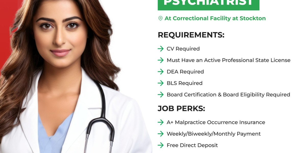 Join Our Team as a Psychiatrist at Correctional Facility at Stockton