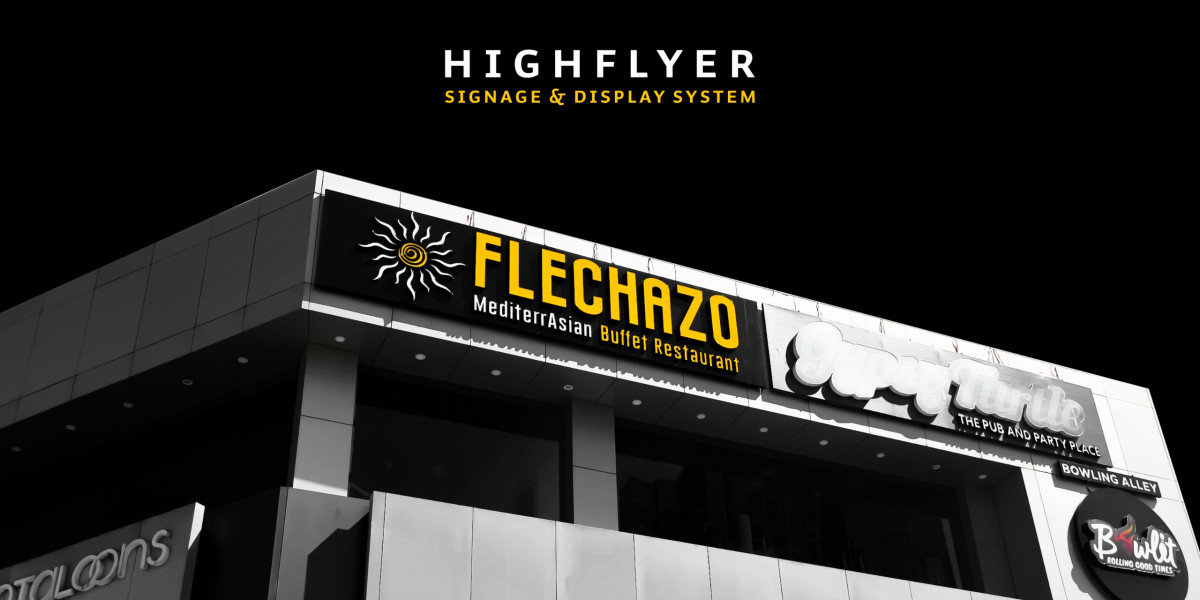 Crafting Excellence: Highflyer's Aluminium Sign Boards Redefine Brilliance