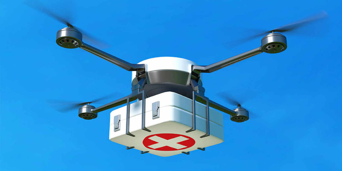 Which is the Key Market for Medical Drones Market?.