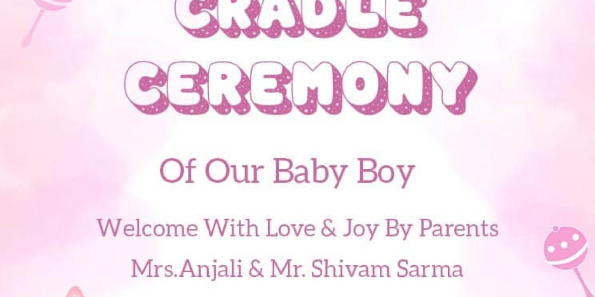 The Invitation for Cradle Ceremony