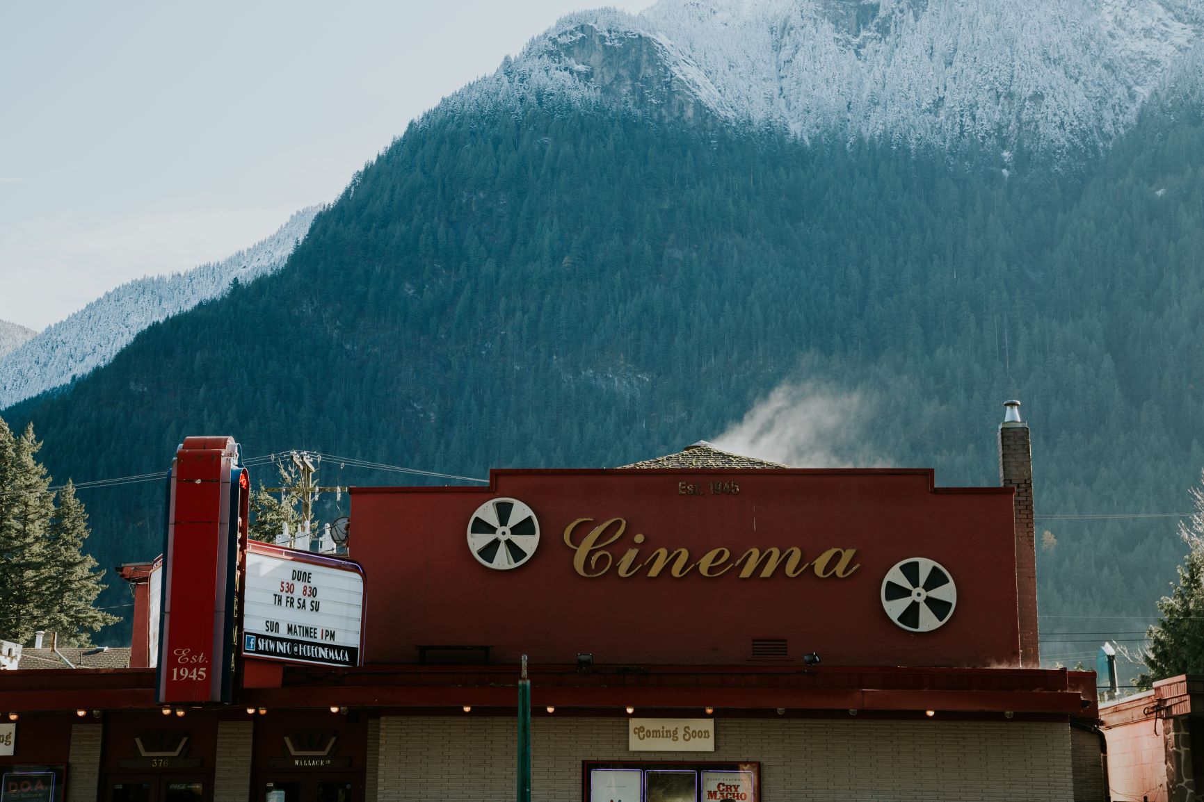 Holiday Movies at the Hope Cinema - Tourism Hope Cascades and Canyons - BC Tourism