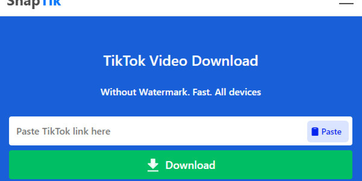 SnapTik Download TikTok Video Downloader Without Watermark Online