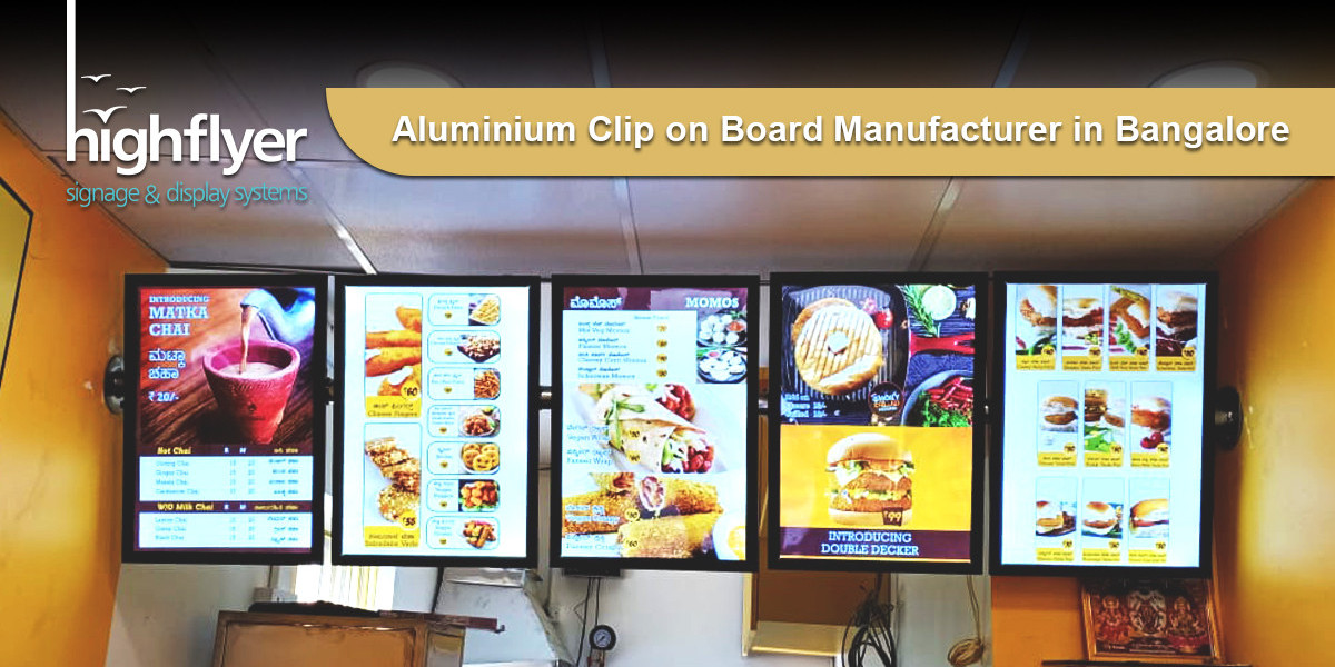 Highflyer: The Premier LED Clip On Board Manufacturer in Bangalore