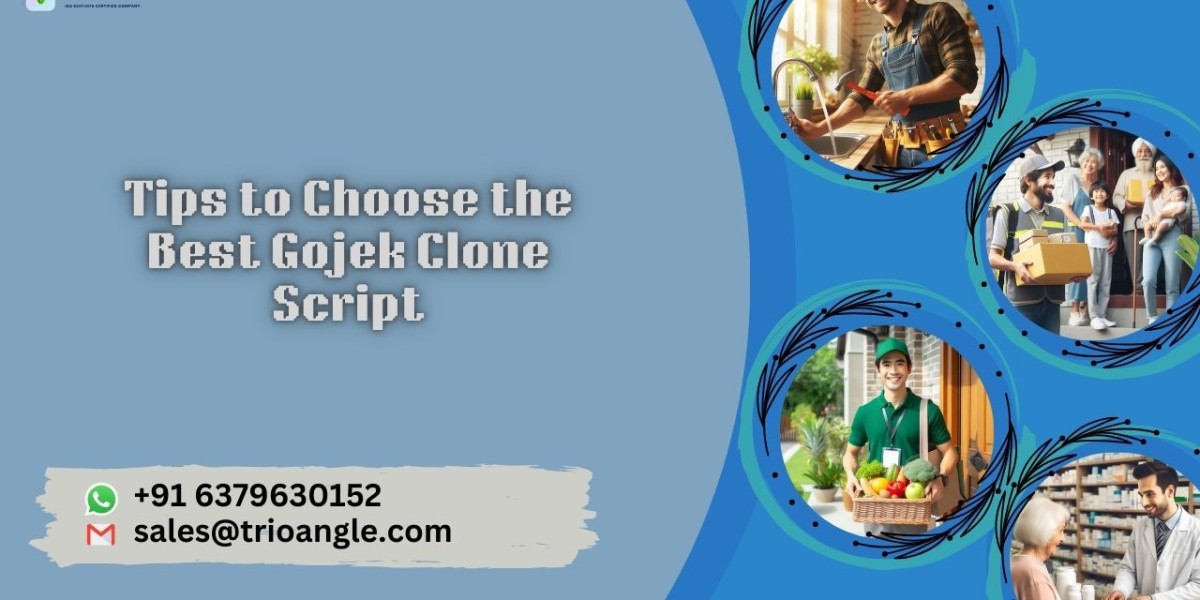 Tips to Choose the Best Gojek Clone Script