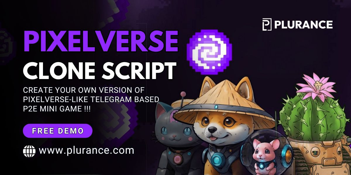 Pixelverse Clone Script - Lightning way to start your tap to earn gaming platform