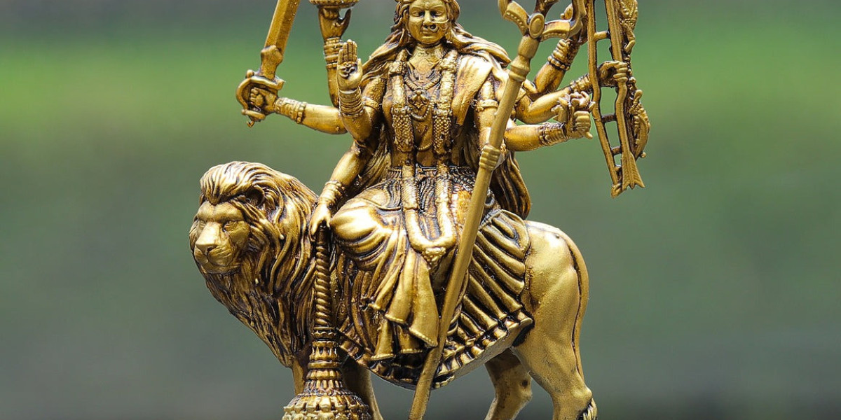 Durga Mata Car Dashboard Idol: Embracing Divine Protection on the Go