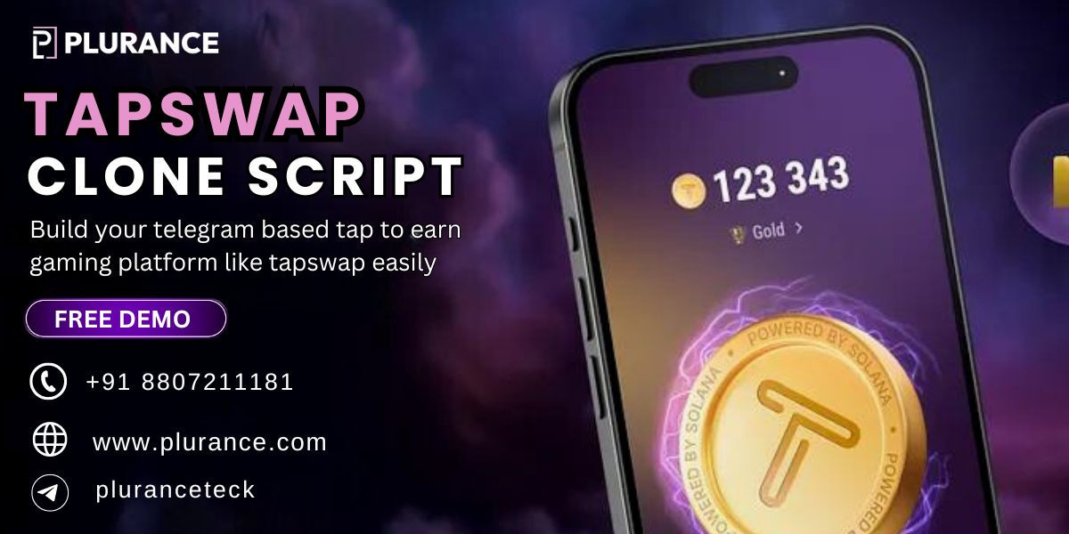 Build your telegram based tap to earn gaming platform like tapswap easily with tapswap clone script