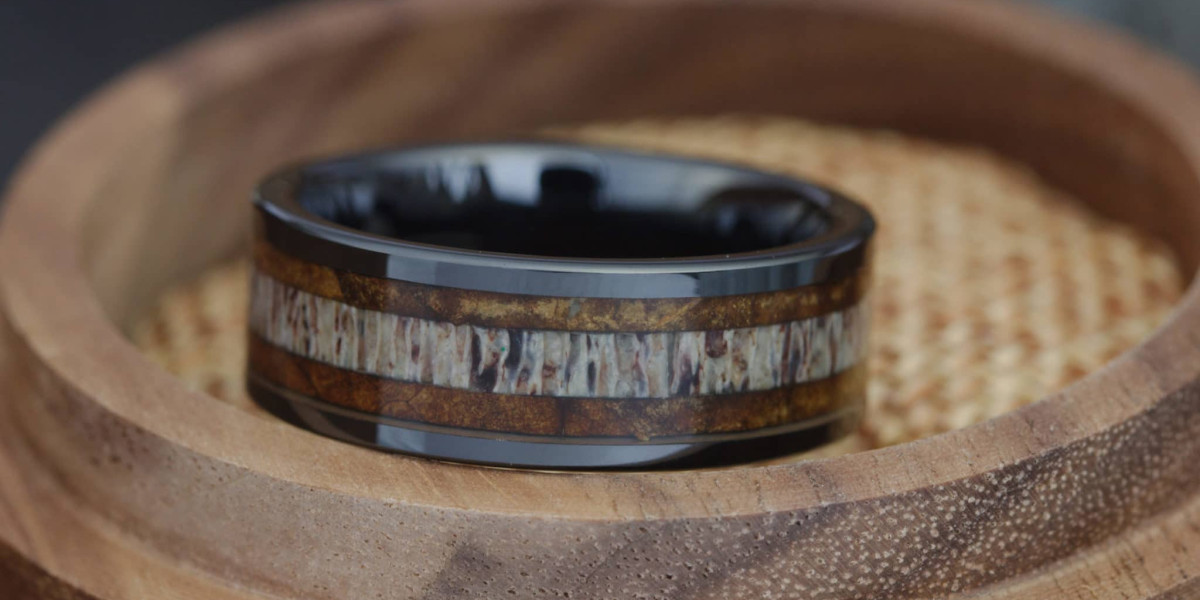 The Unique Charm of Antler Wedding Rings
