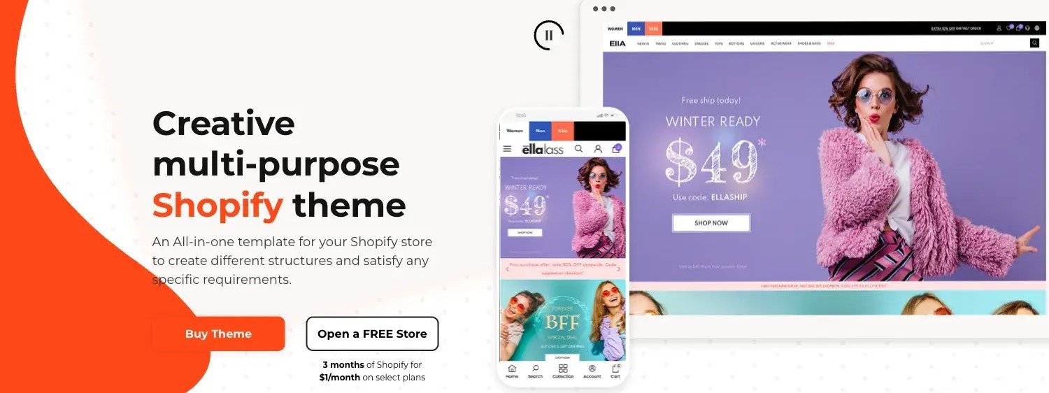 Key Features & Examples of Ella Shopify Theme Websites - ReadPots