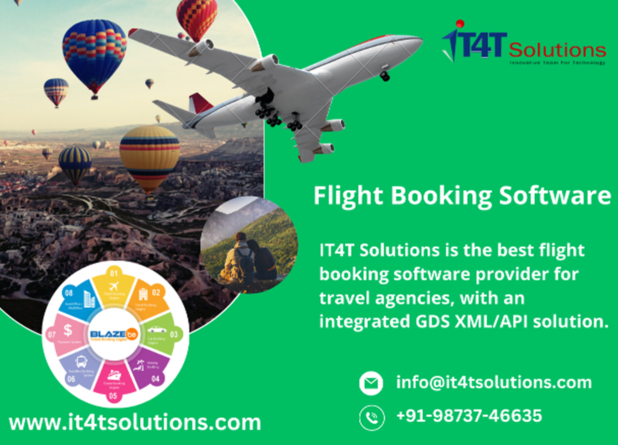 Best Flight Booking Software - IT4T Solutions