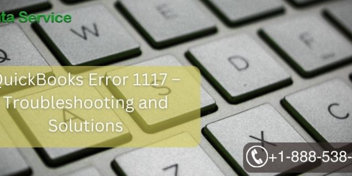 QuickBooks Error 1117 – Troubleshooting and Solutions