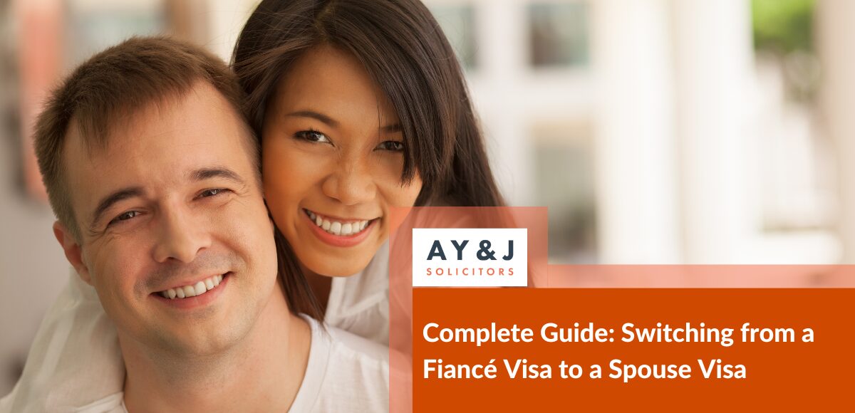 Guide to Switching from Fiancé Visa to Spouse Visa UK