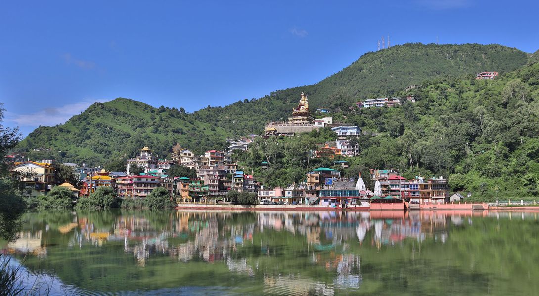 Rewalsar Lake in Mandi, Himachal Pradesh