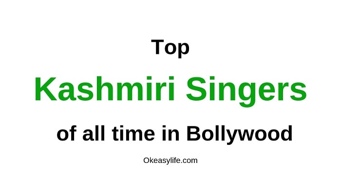 Kashmiri Singers in Bollywood: List top 5 Male & Female with Songs & Awards