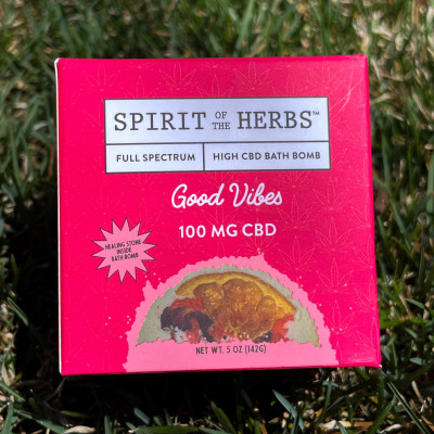 Good Vibes CBD Bath Bomb – Spirit of the Herbs Profile Picture