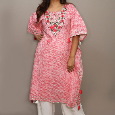 Pink Gotta Work Kaftan Set #1519 Profile Picture