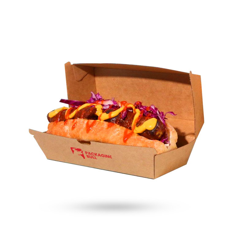 Custom Hot Dog Boxes-Hot Dog Boxes Wholesales in UK - Packaging Bull UK