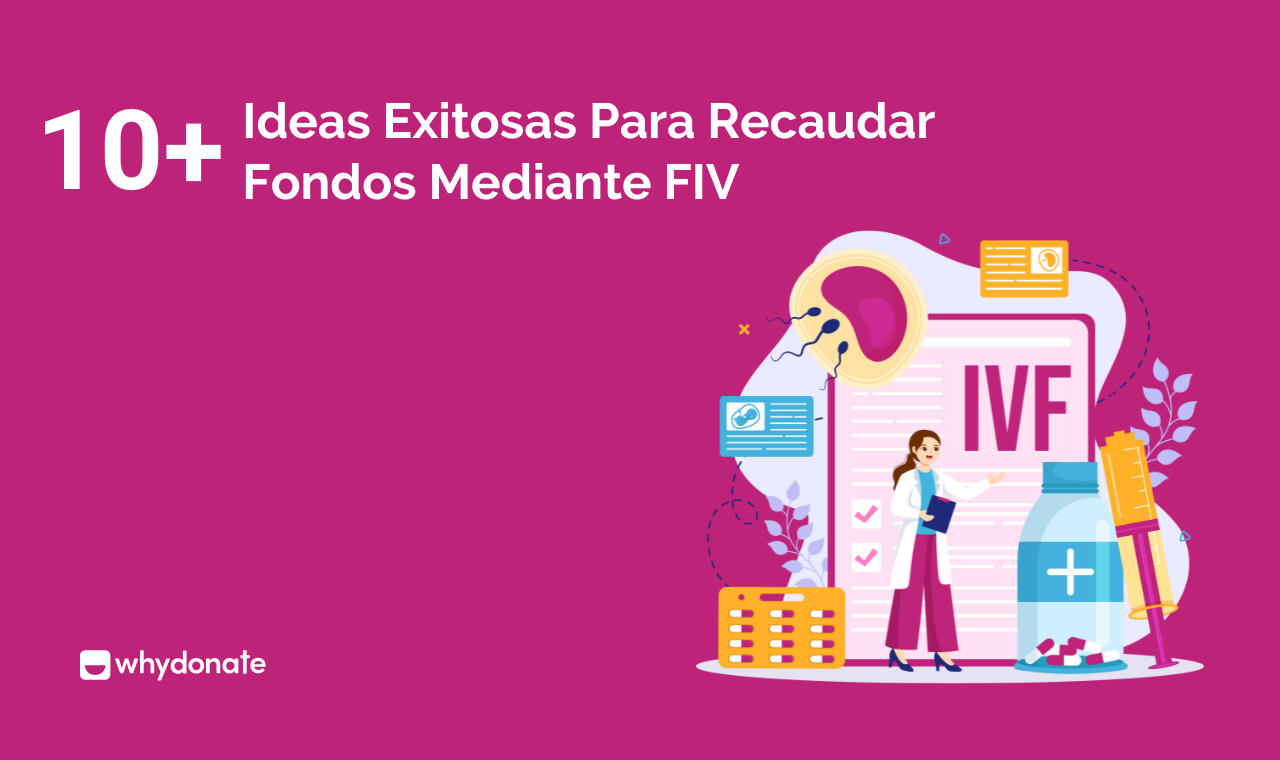 Más De 10 Ideas Exitosas Para Recaudar Fondos Mediante FIV | WhyDonate